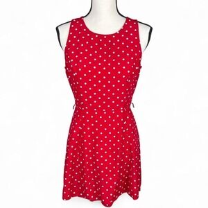 Y2K My Michelle Red Polka Dot Dress
